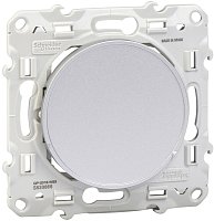 Заглушка без рамки Schneider Electric Odace алюминий